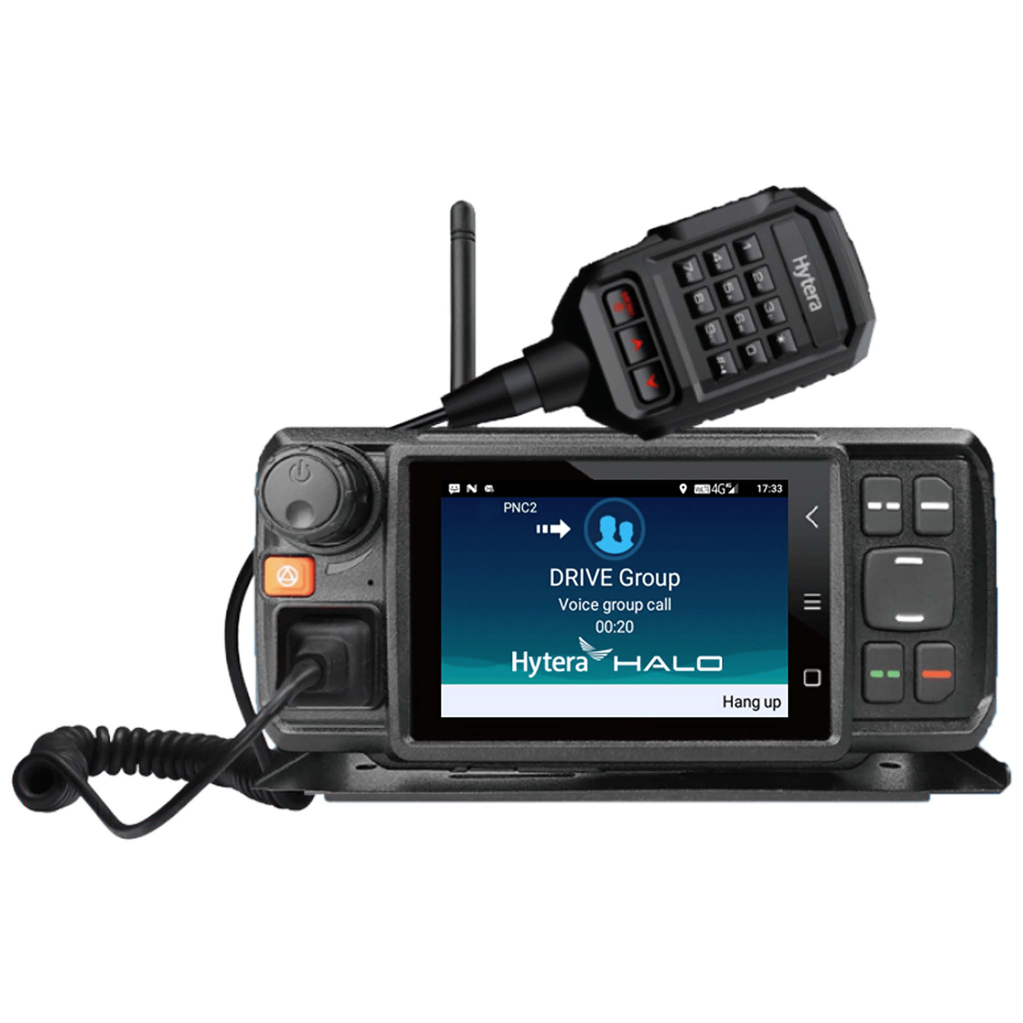 Hytera MNC580 in-vehicle Push-to-Talk over Cellular mobile radio — South Africa
