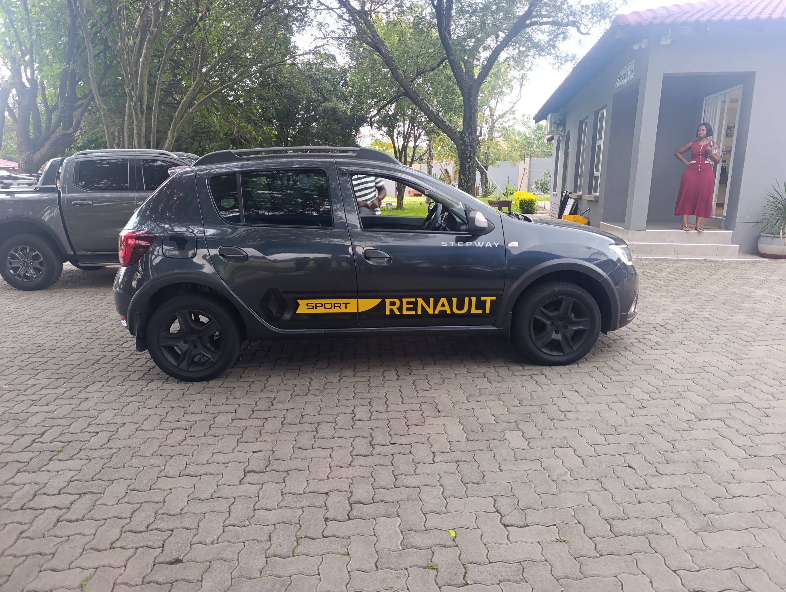 Partial vehicle branding and decal installation by Remmogo Signaling and Branding, South Africa