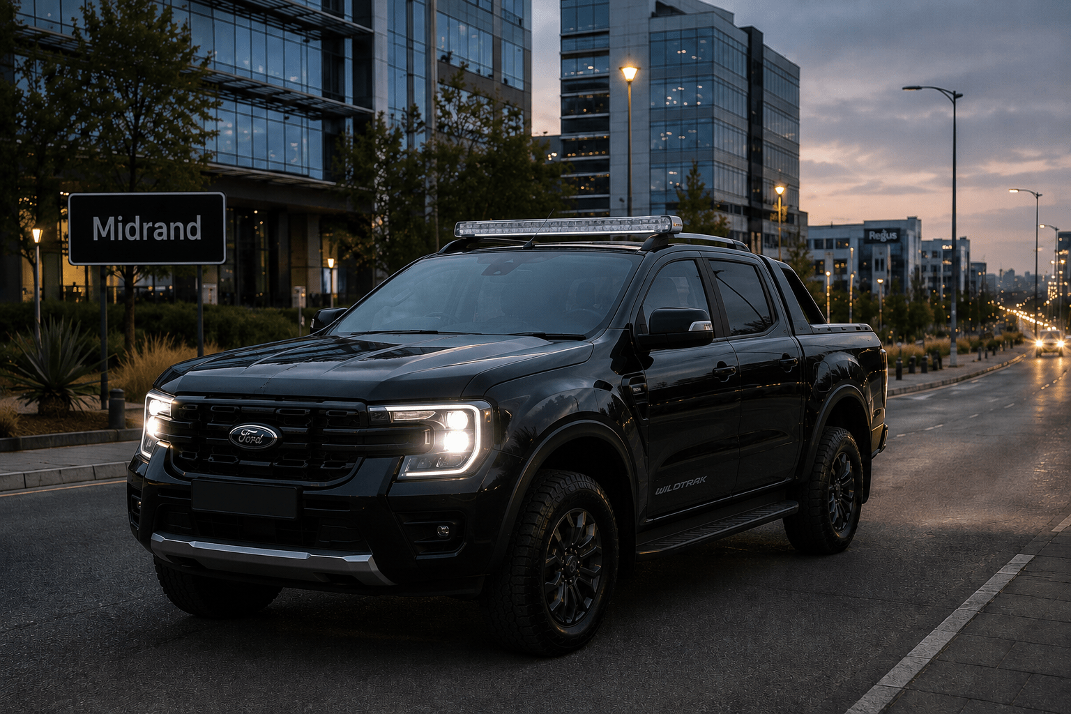 Bakkie financed under a personal name, a common setup for new security company vehicles